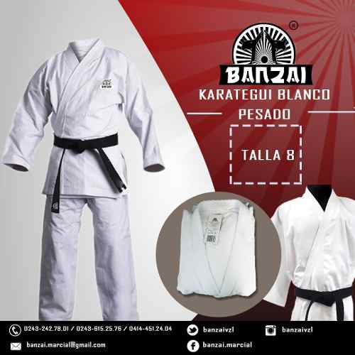 Karategui Banzai - Pesado- Talla 7 Al 8