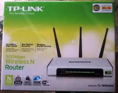 Router Inalambrico Tp-link 300mbps Tl-wr940n De 3 Antenas
