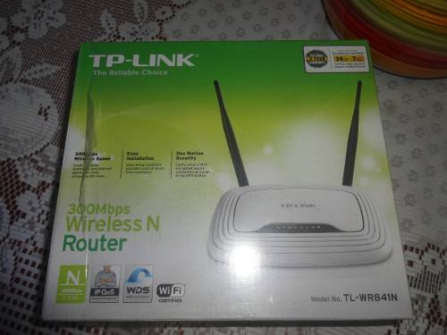 Router Inalambrico Tplink Tl-wr841n 300mpbs