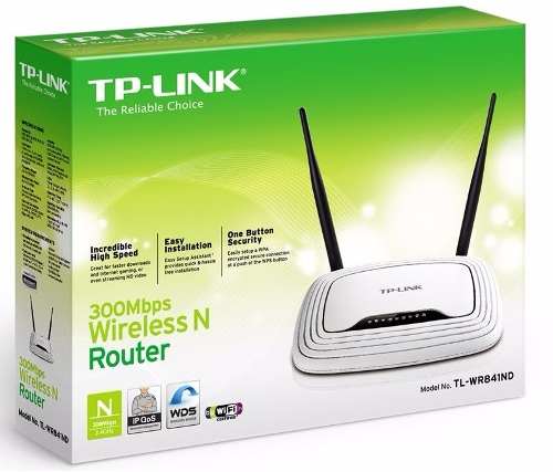 Router Inalámbrico Tp-link841nd 300mbps Antenas