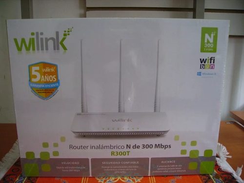 Router Inalámbrico Wilink N De 300 Mbps (r300t)