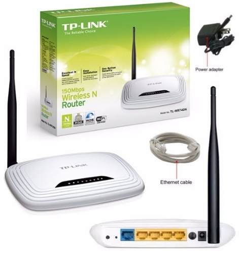 Router Tp Link Tl-wr741nd Inalambrico Wifi 150mbps Red