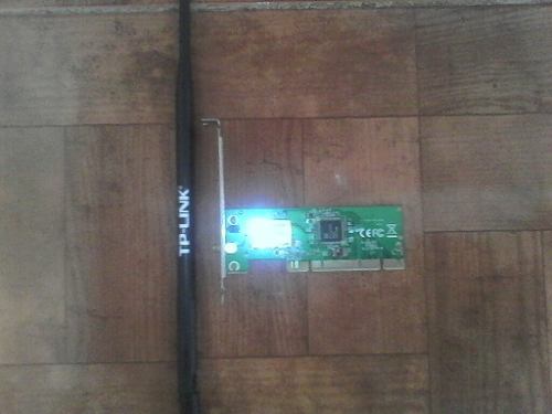 Tarjeta De Red Inalambrica Pci + Antena De 8 Dbi