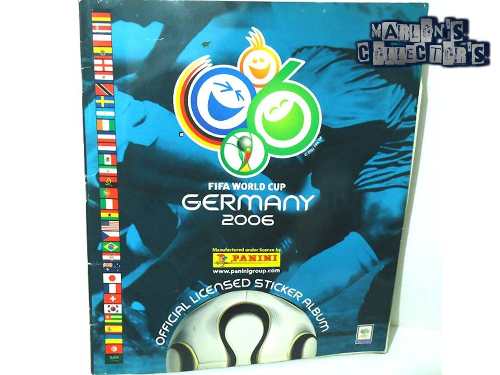 Álbum Original Panini Mundial Alemania  Incompleto