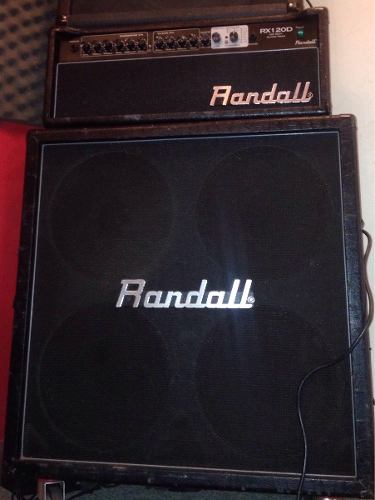 Amplificador Planta Guitarra Randall Rx120d 4x12