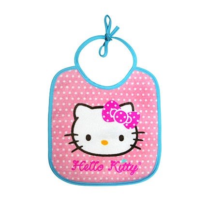 Babero Pequeño Hello Kitty Stitch