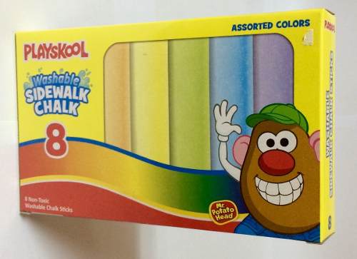 Barras De Tiza Lavables Colores Pasteles Playskool Set De 8