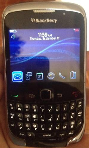 Blackberry Curve 8520 Blanco/negro Usado Como Nuevo