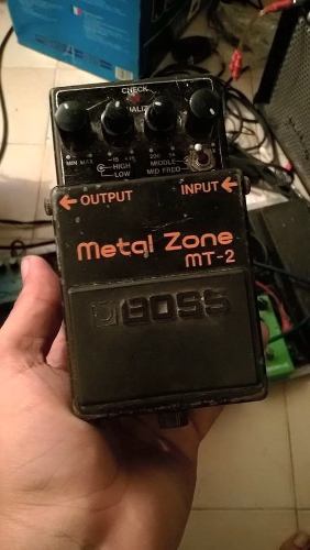 Boss Metal Zone Mt2 Con Mod