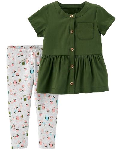 Conjuntos Carter's Para Niñas (nuevos) Talla 5t