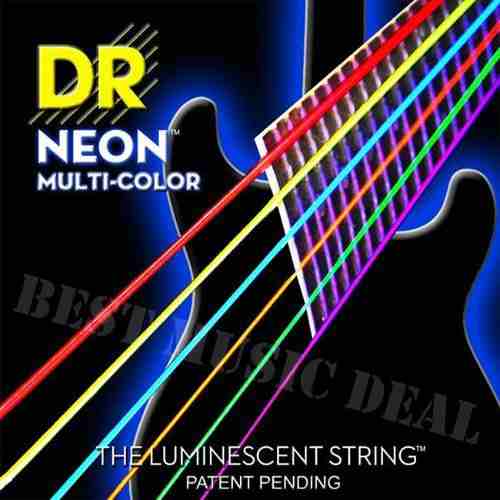 Cuerdas De Guitarra Electrica Dr Neon //22$//