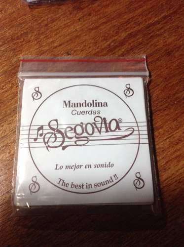 Cuerdas (set) De Mandolina Marca Segovia