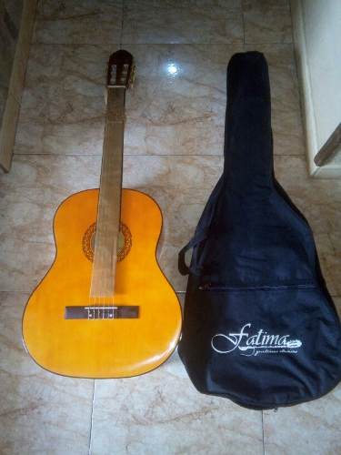 Guitarra Acústica Fátima Con Estuche
