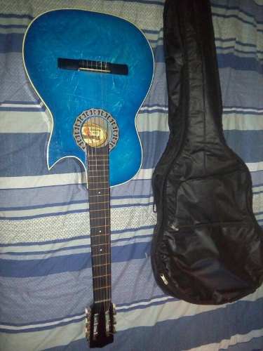 Guitarra Acustica Flamengo +paquete De Cuerdas+afinado