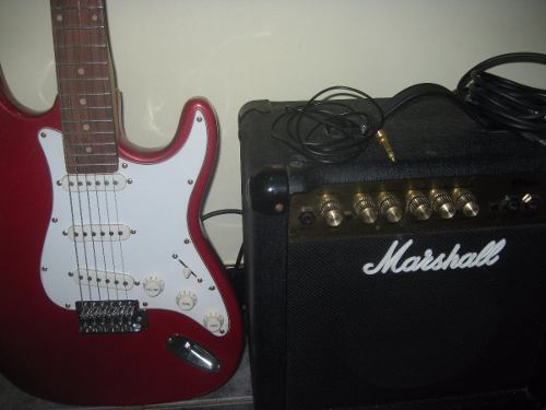 Guitarra Eléctrica Fretmaster. Planta Eléctrica Marshall