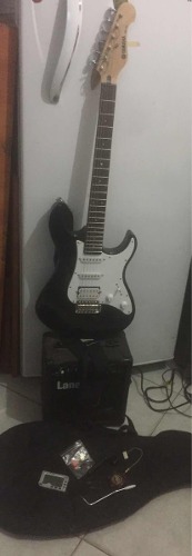 Guitarra Electrica Yamaha Eg112 + Amplificador Y Accesorios