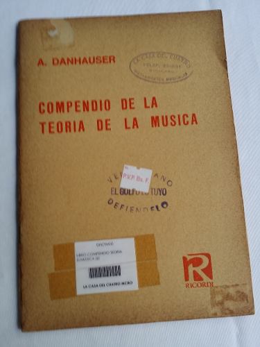 Libro De Compendio De La Teoria De La Musica - Datemusica