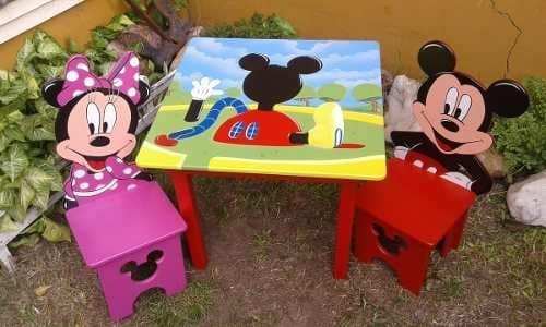 Mesas Infantiles Y Sillas Individuales