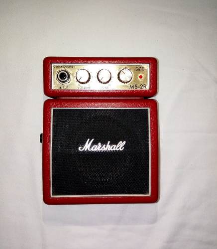 Mini Amplificador De Guitarra Marshall Ms-2r