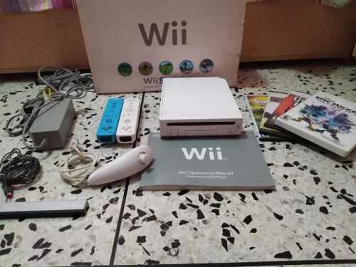 Nintendo Wii Chipeo Virtual Dos Controles Y Juegos