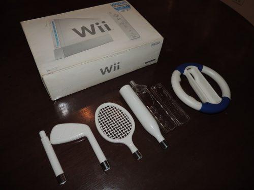 Nintendo Wii Con Guitar Hero Y Muy Buen Estado