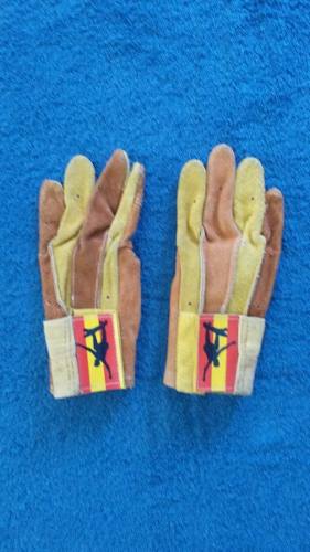 Par Guantes Para Patineta De Carnaza