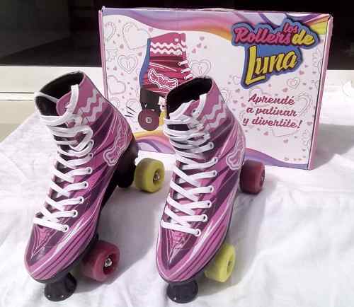 Patines De Soy Luna (los Rollers De Luna), Talla 28