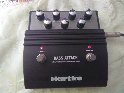 Pedal De Bajo Hartke Vxl Bass Attack