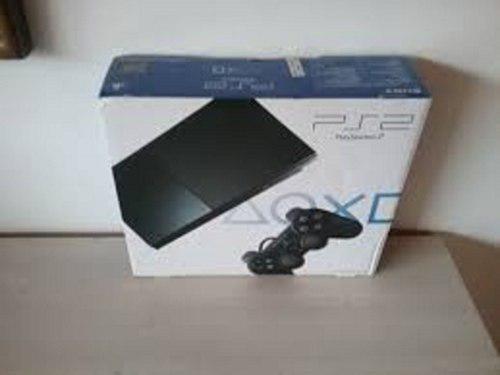 Playstation 2 Usado Con 100 Juegos Alfombra Y Guitarra