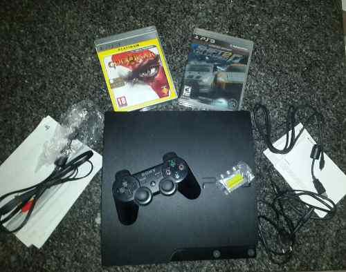 Playstation 3 De 320gb Como Nuevo Poco Uso 2 Juegos 1 Contro