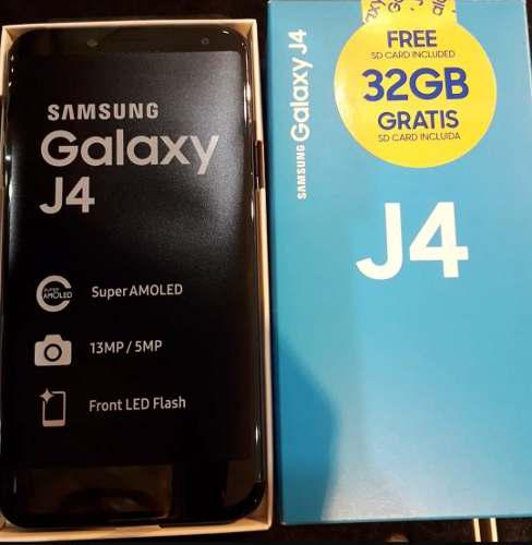 Samsung J4 32gb+microsd 32gb+vidrio Garantia Somos Tienda