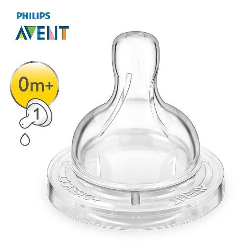 Set De 2 Tetinas Philips Avent Clasico 0m+