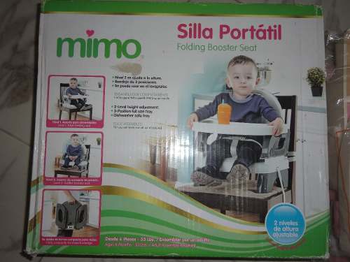 Silla Portatil Mimo Para Bebe