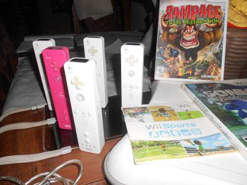 Vendo Wii En Perfectas Condiciones Chipiado