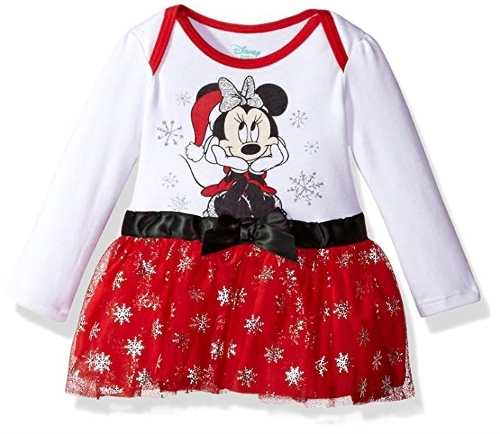 Vestido Niña Minie Navidad Disney Original Importado 6