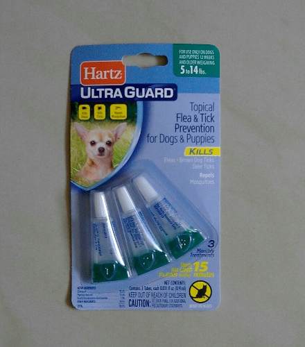 3 Pipetas Para Perros Pequeños Hasta 7kg Hartz Ultra Guard