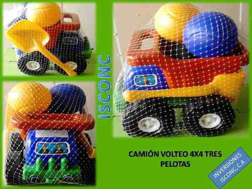Camion Volteo, Jgo Boliche, Jeep C/pelota, Jgo Tee Monica