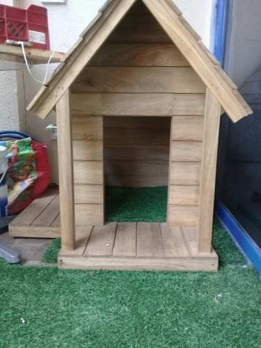 Casa De Madera Para Perros