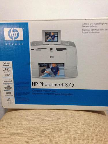 Impresora Compacta Para Fotografías Hp 375