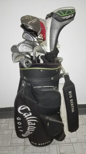 Juego Completo De Palos De Golf Perfecto Estado Con Bolso Y