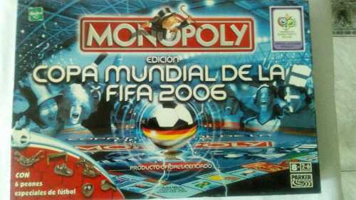 Juego De Mesa Monopolio Mundial De Futbol 2006