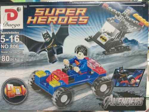 Juguete Tipo Lego Super Heroes Avengers & Dc