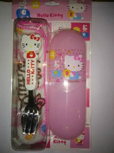 Kit De Cubiertos De Hello Kitty