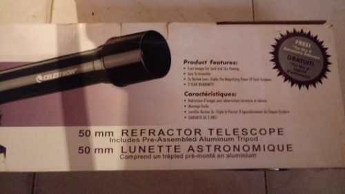 Telescopio Celestron A50