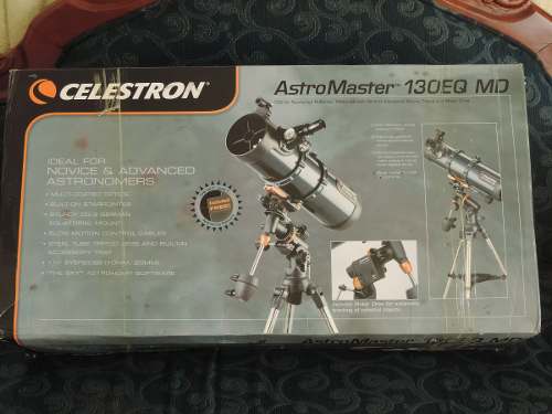 Telescopio Celestron Astromaster 130eq Md. Motor Electronico