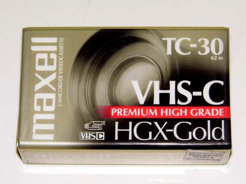 Videocassette Vhs-c Tc-30 Maxell Precio Remate