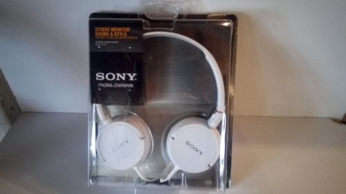 Audifonos Sony Make Believe Blanco Originales Mdr-zx100