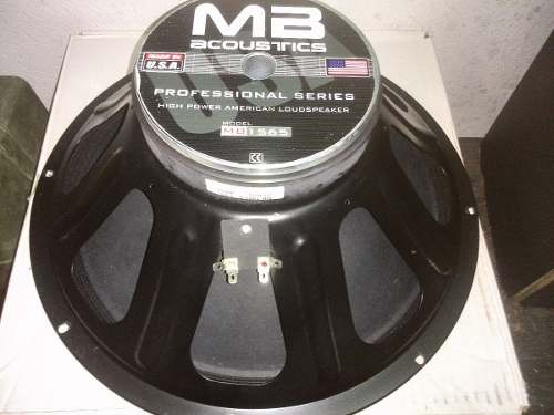 Bajo Mb Acoustics 15 Pulgadas 510 Watts 8 Omhs