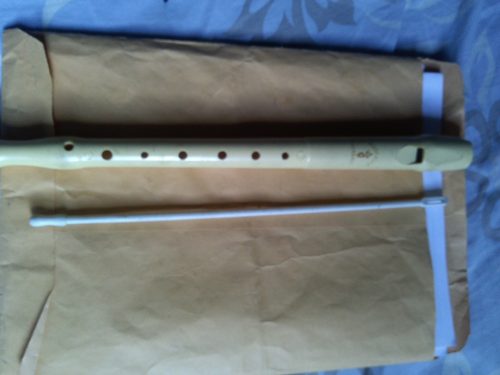 Flauta Dulce Musicales Herbal Usada