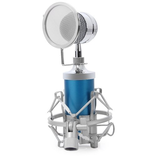 Microfono De Condensador Profesional (color Azul) Negociable